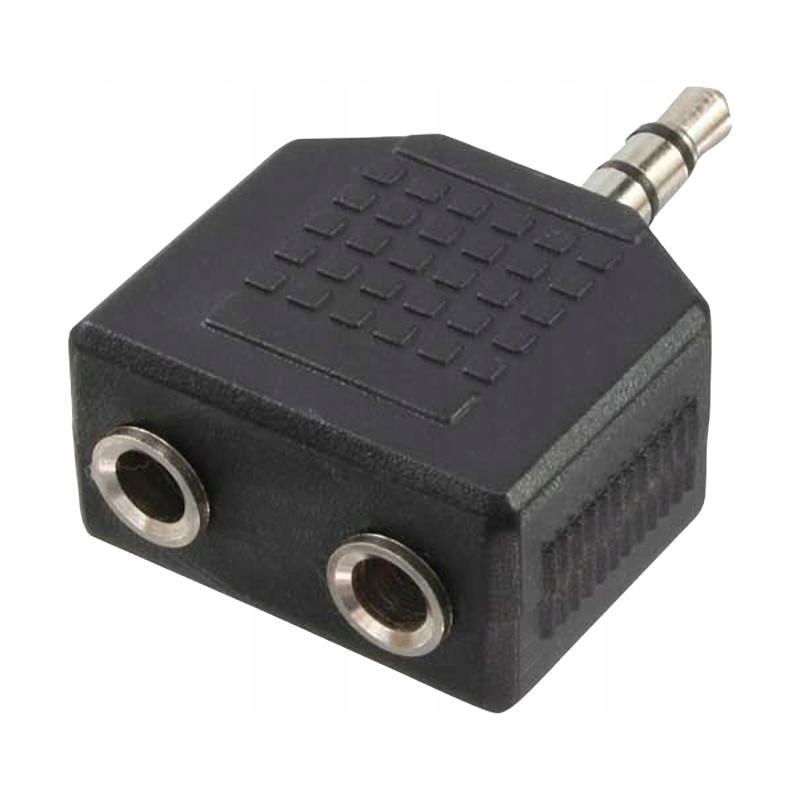 Adapter audio stereo LogiLink CA1002 3,5mm jack (M) > 2x 3,5mm jack (f)