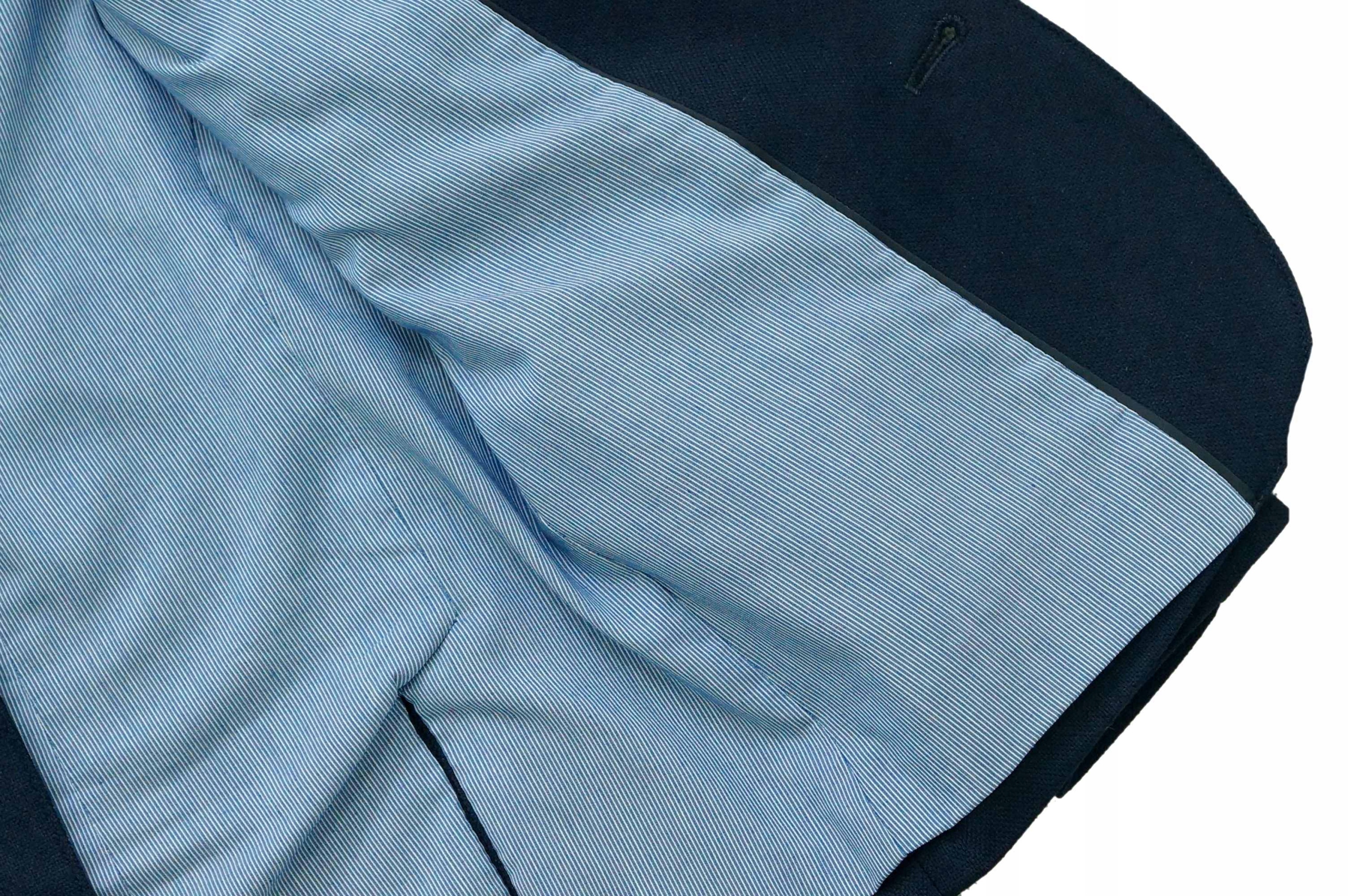 MANGO elegancka granatowa marynarka 122 Długość rękawa 43 cm