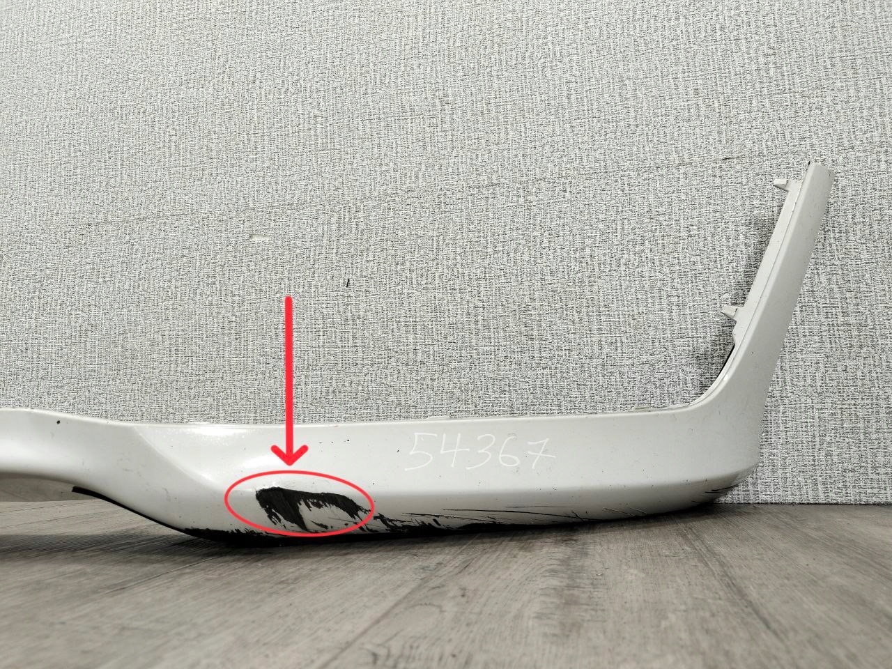 VOLVO C30 LIFT R-design 2010-2013 SPOILER front 31290460