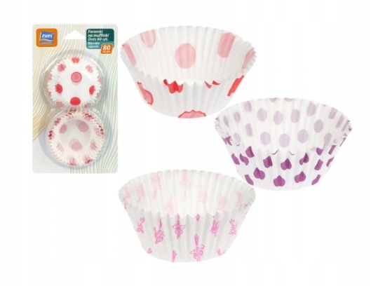 

Foremki Na Muffinki Babeczki Dots 80SZT Ravi