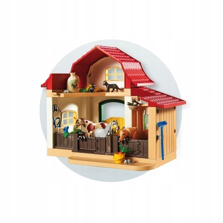 PLAYMOBIL 6927 Stadnina kucyków + KATALOG2023 Wiek dziecka 4 lata +