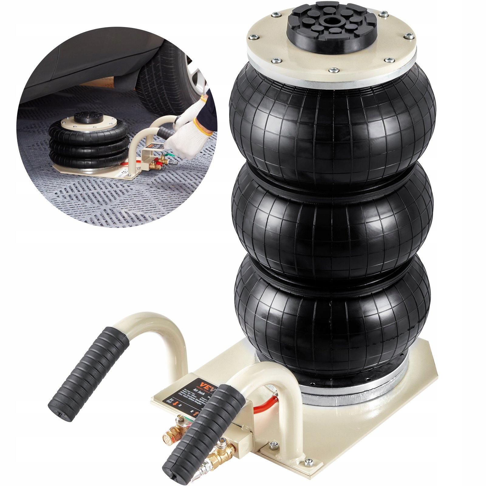 3T pneumatický Hever 140 450 mm