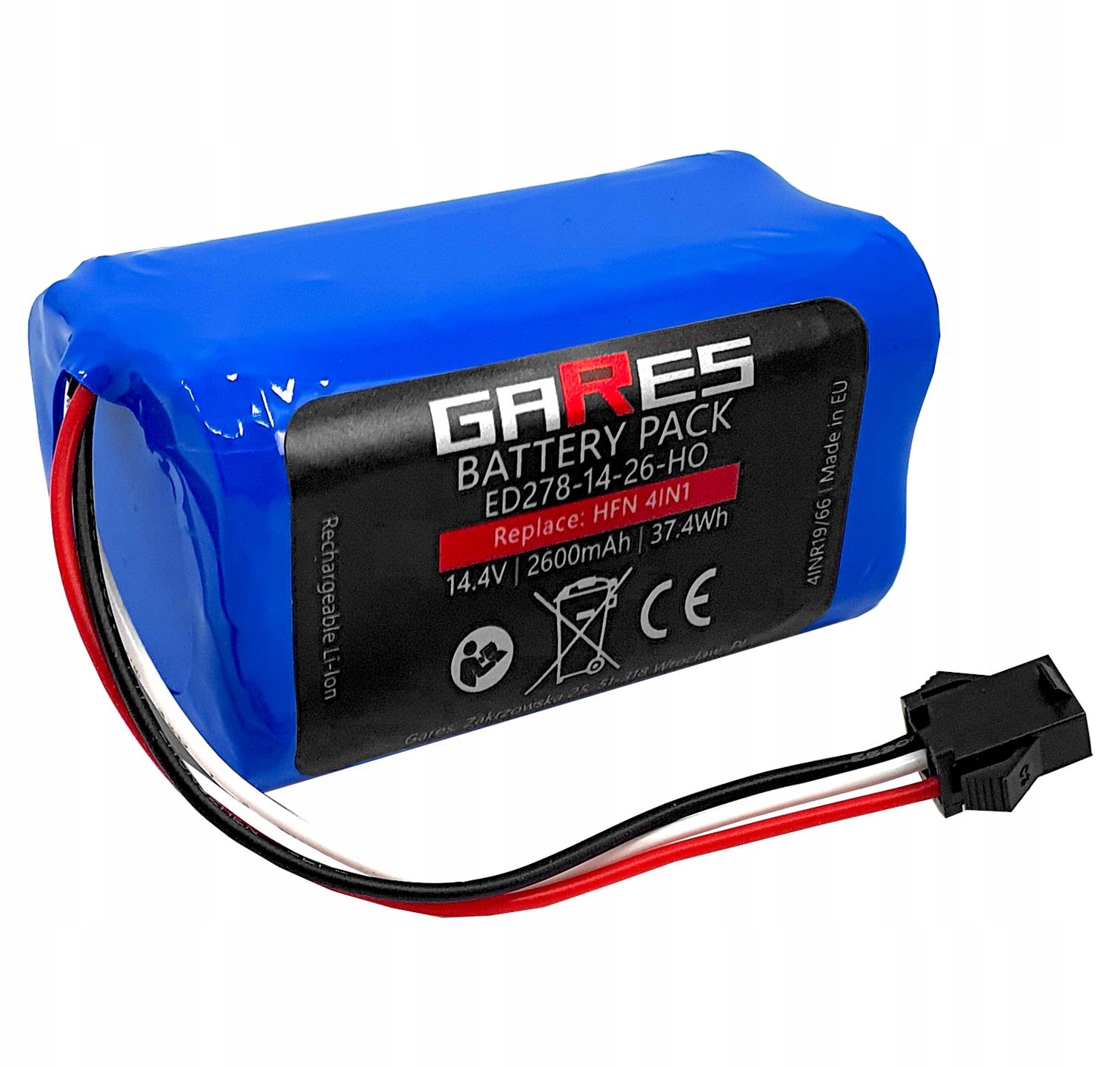 Akumulátor Baterie Hoffen 4IN1 14,4V 2600 mAh