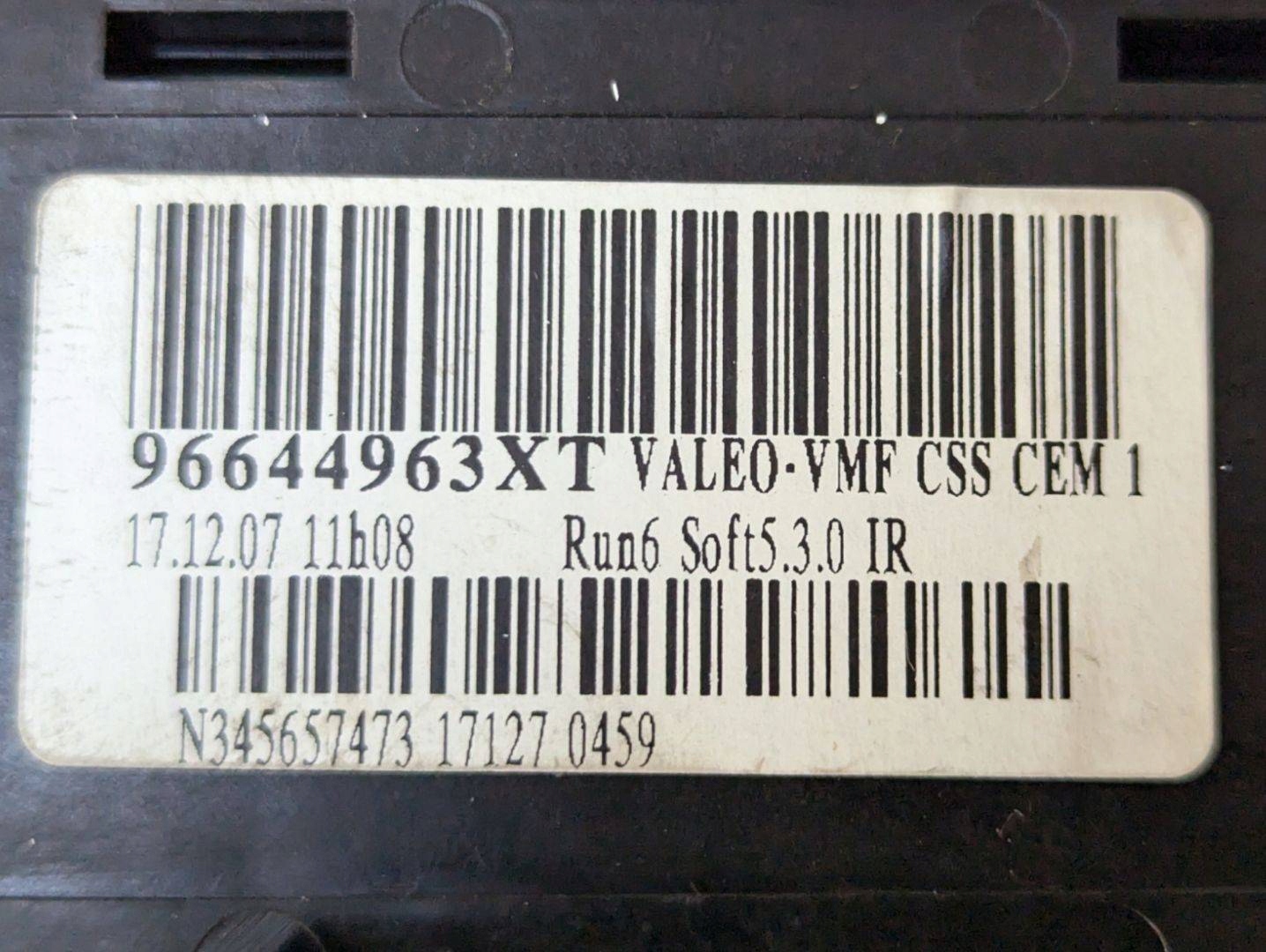 DEVIO LUCI TERGICRISTALLO TERGI Citroen C4 Grand Picasso 2008 96644963XT