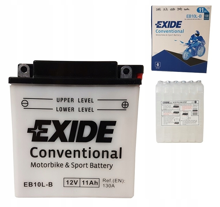 EB10L-B - Аккумулятор Exide EB10L-B/YB10L-B 12V 11AH 130A
