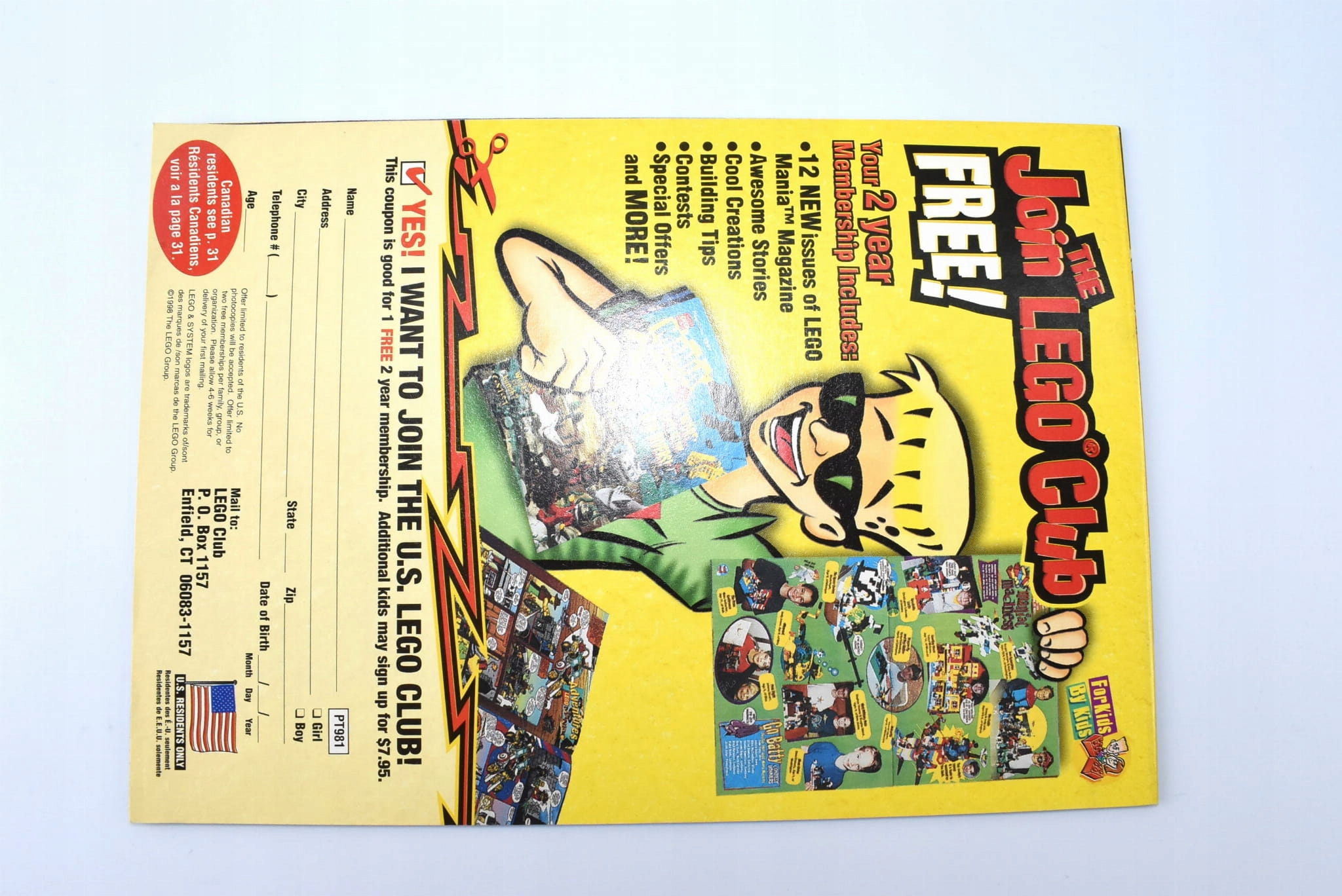 LEGO Katalog [1998] [US] amerykański UNIKAT Marka LEGO