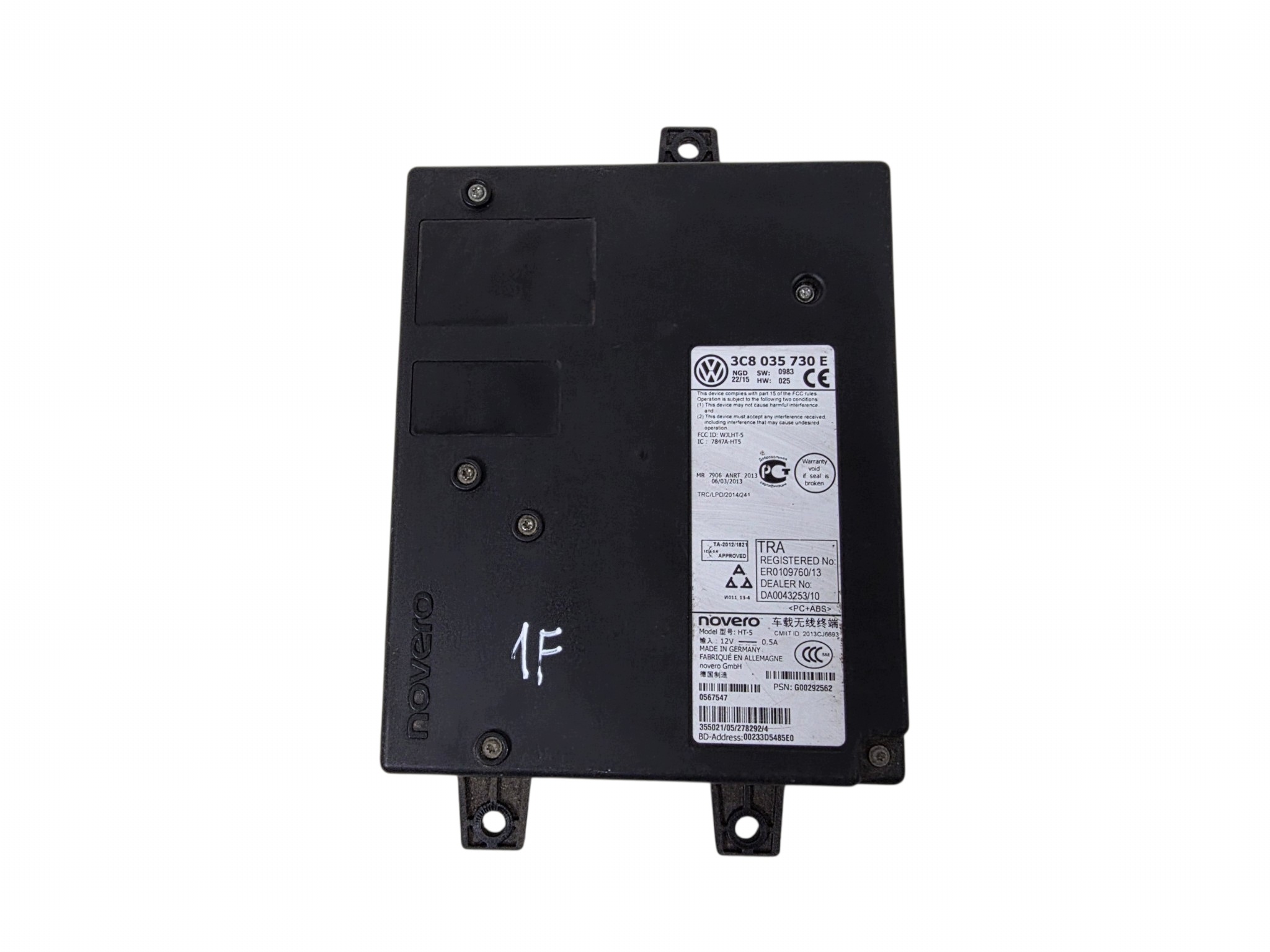 VW SKODA SEAT module BLUETOOTH original. 3C8035730E