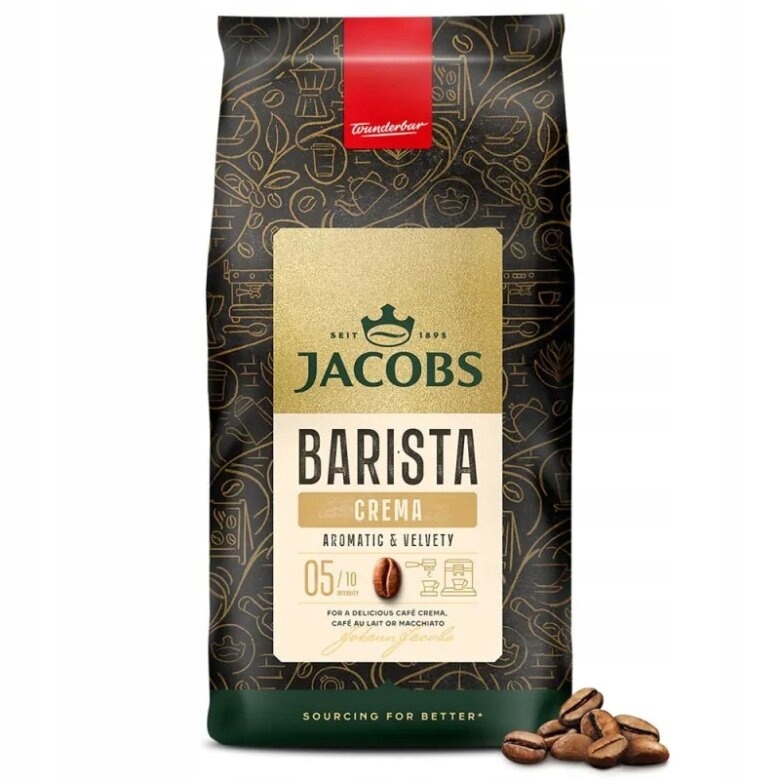 Levně Jacobs Barista Editions Crema Káva káva 1 kg