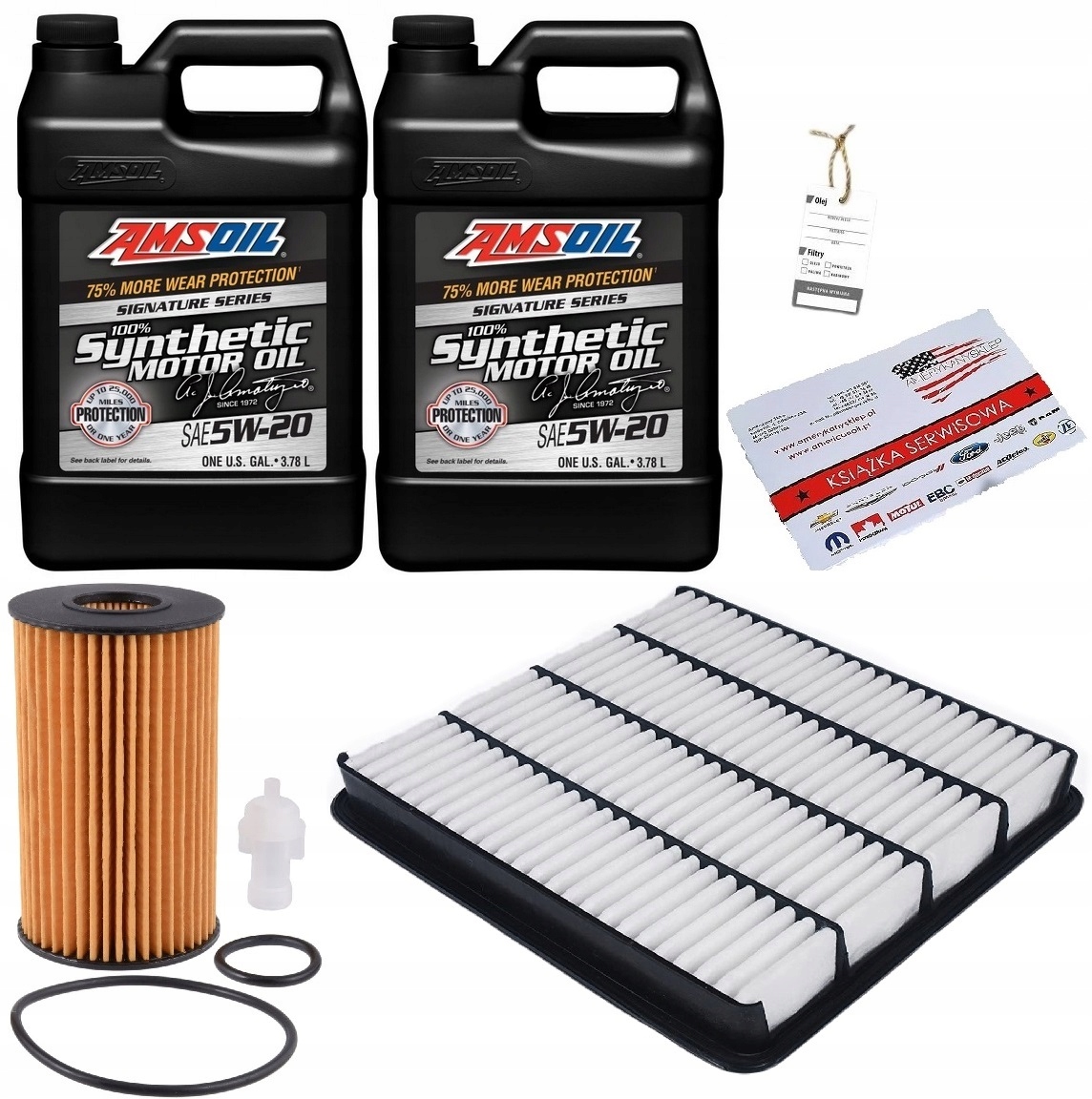 AMSOIL 5W20 + FILTRY TOYOTA TUNDRA 5,7 2007-2010