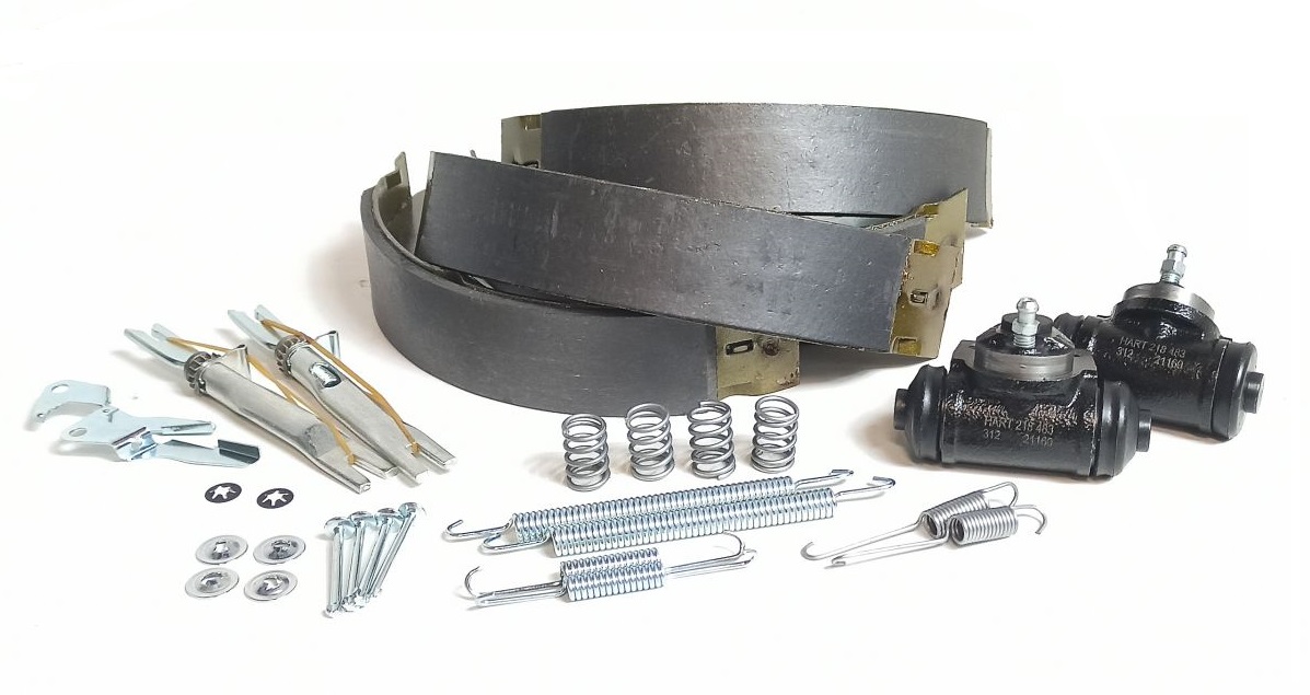 WER-SZC-001 - ТОРМОЗНЫЕ КОЛОДКИ ЦИЛИНДРЫ KPL PEUGEOT PARTNER