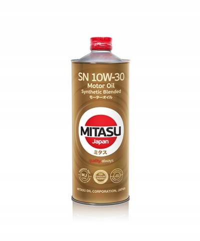 

Mitasu Motor Oil Sn 10W-30 Ilsac GF-5 MJ-121 1L