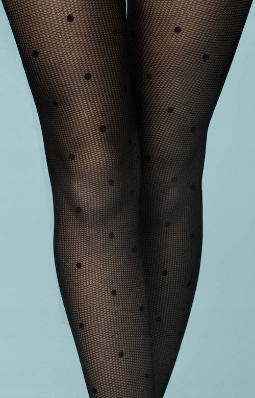 Rajstopy wzorzyste Wyprzedaż Fiore Jane 20 den czarny black rozmiar 4 Rozmiar 4