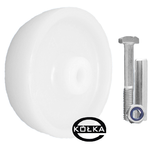 

Koło kółko fi 140 mm tworzywowe Zestaw Montażowy