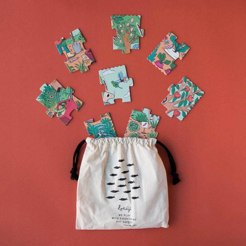 Puzzle dla dzieci Ogród Króliczków | Londji Wiek dziecka 3 lata +