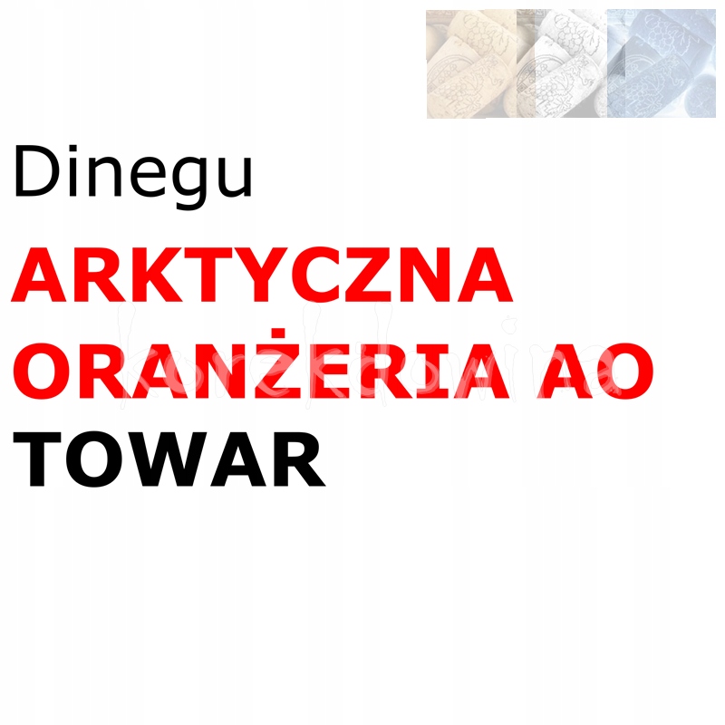 D TOWAR na ARKTYCZNA ORANŻERIA AO FOE Dinegu FORGE OF EMPIRES