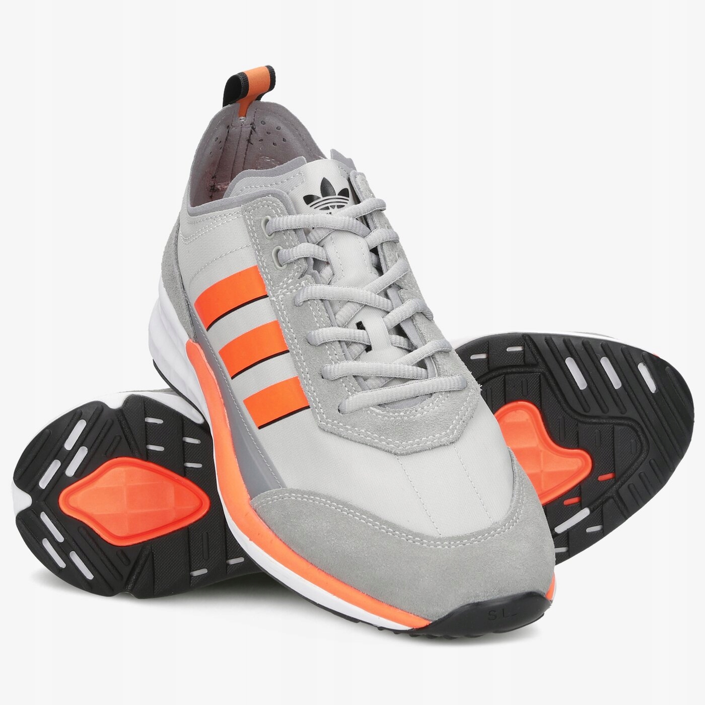Pánské tenisky botasky na běh Adidas Sl 7200 šedé velikost 41 1/3