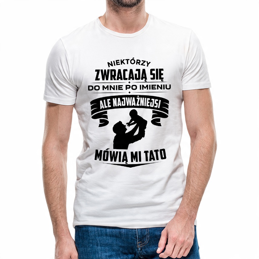 

Koszulka Na Dzień Ojca Taty Urodziny Prezent | XL