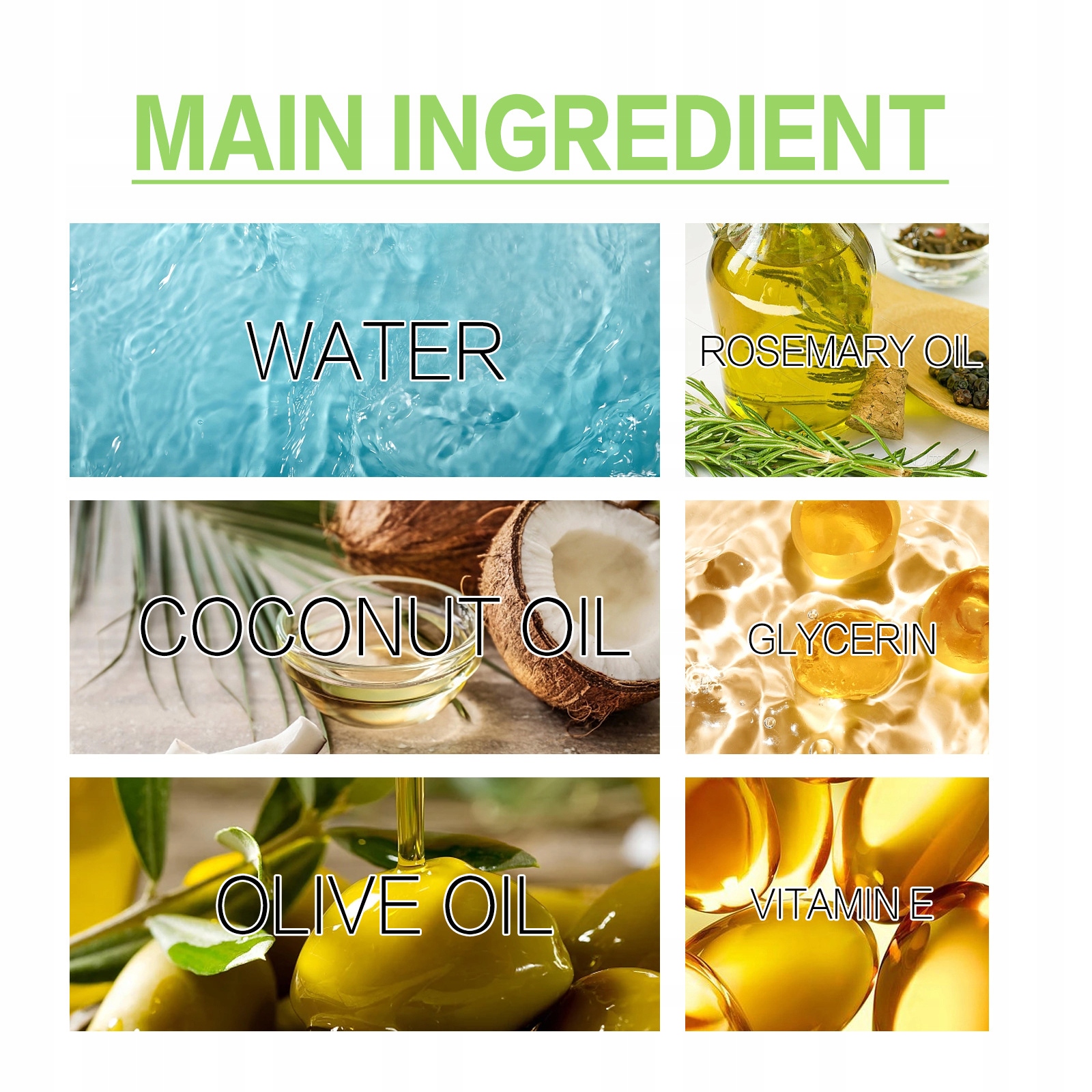 Rozmarynowy Olejek Do Pielęgnacji Włosów 100ML Kod producenta 56656658