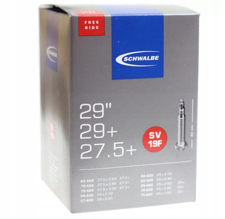 

Dętka Schwalbe Freeride 54/75-584/622 Sv 40mm