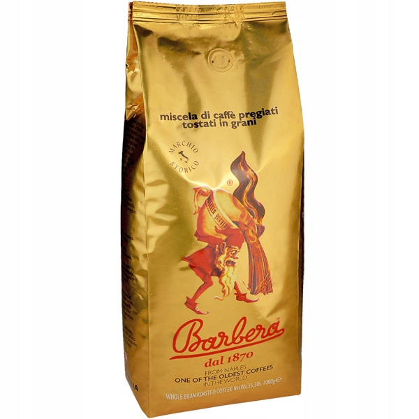 Kawa ziarnista Barbera Caffe Mago 1kg videobook