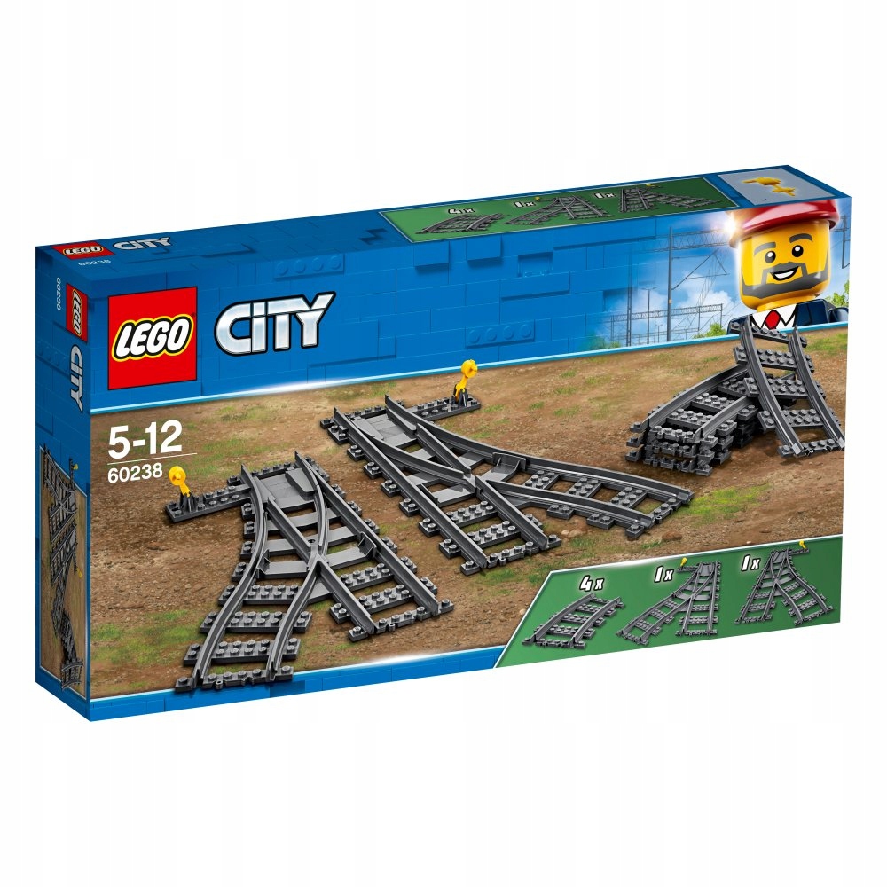 

Lego City Zwrotnice 60238