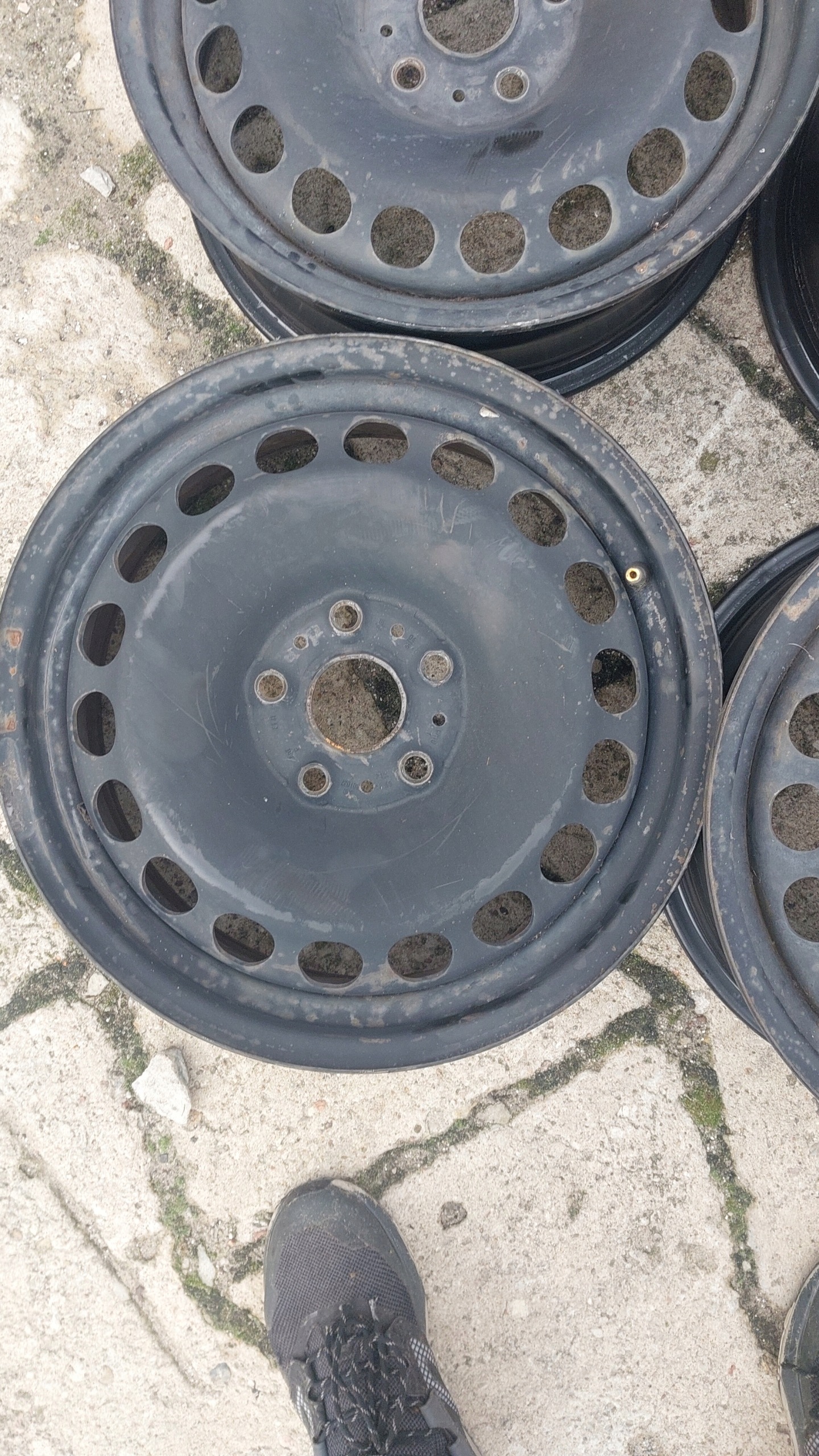 disc steel VW AUDI SEAT SKODA OE 3Q0601027A 6.5" x 16" 5x112 ET 41