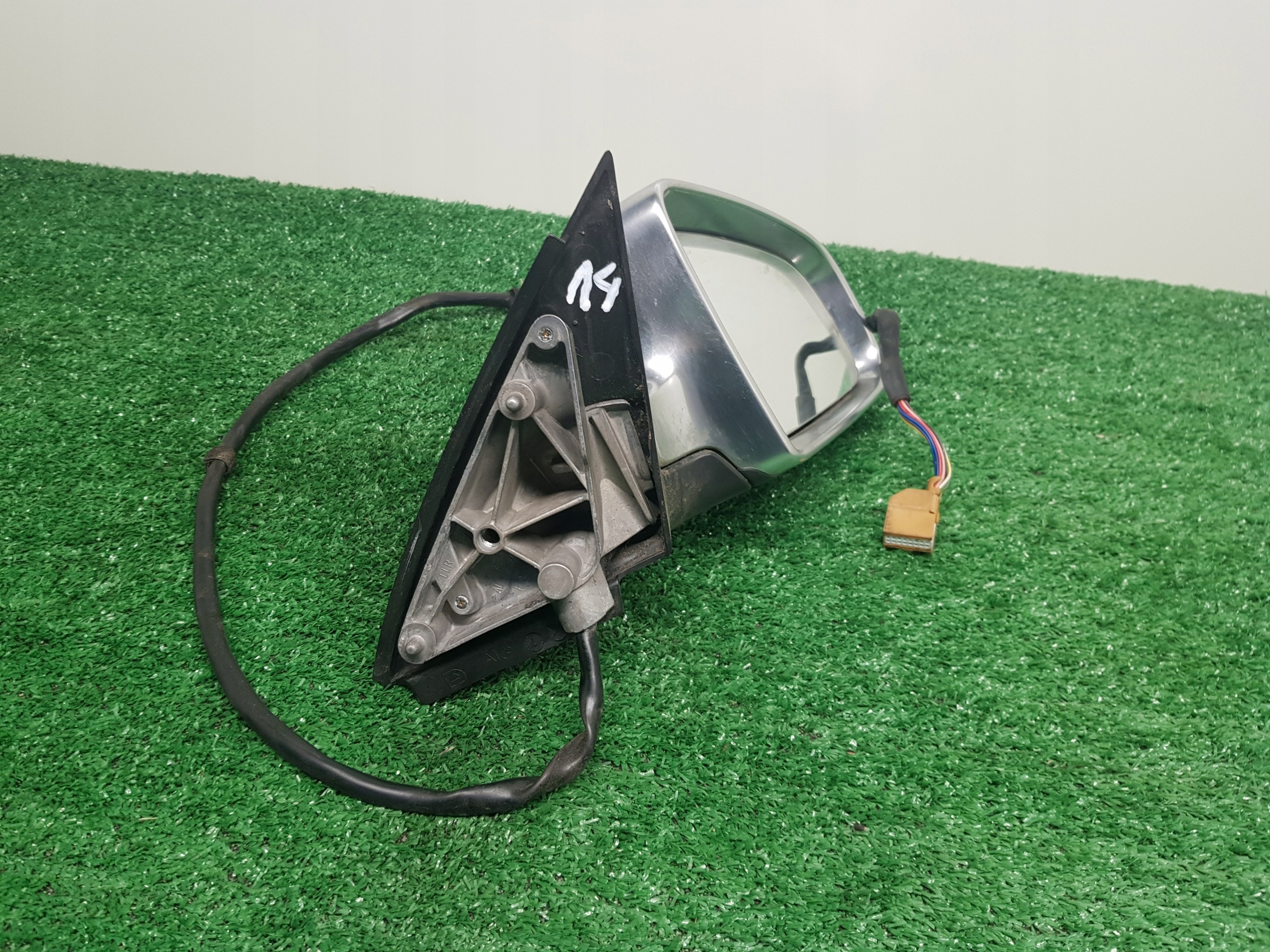 mirror right electrics AUDI A4 B6 14 PIN CHROM E1010681