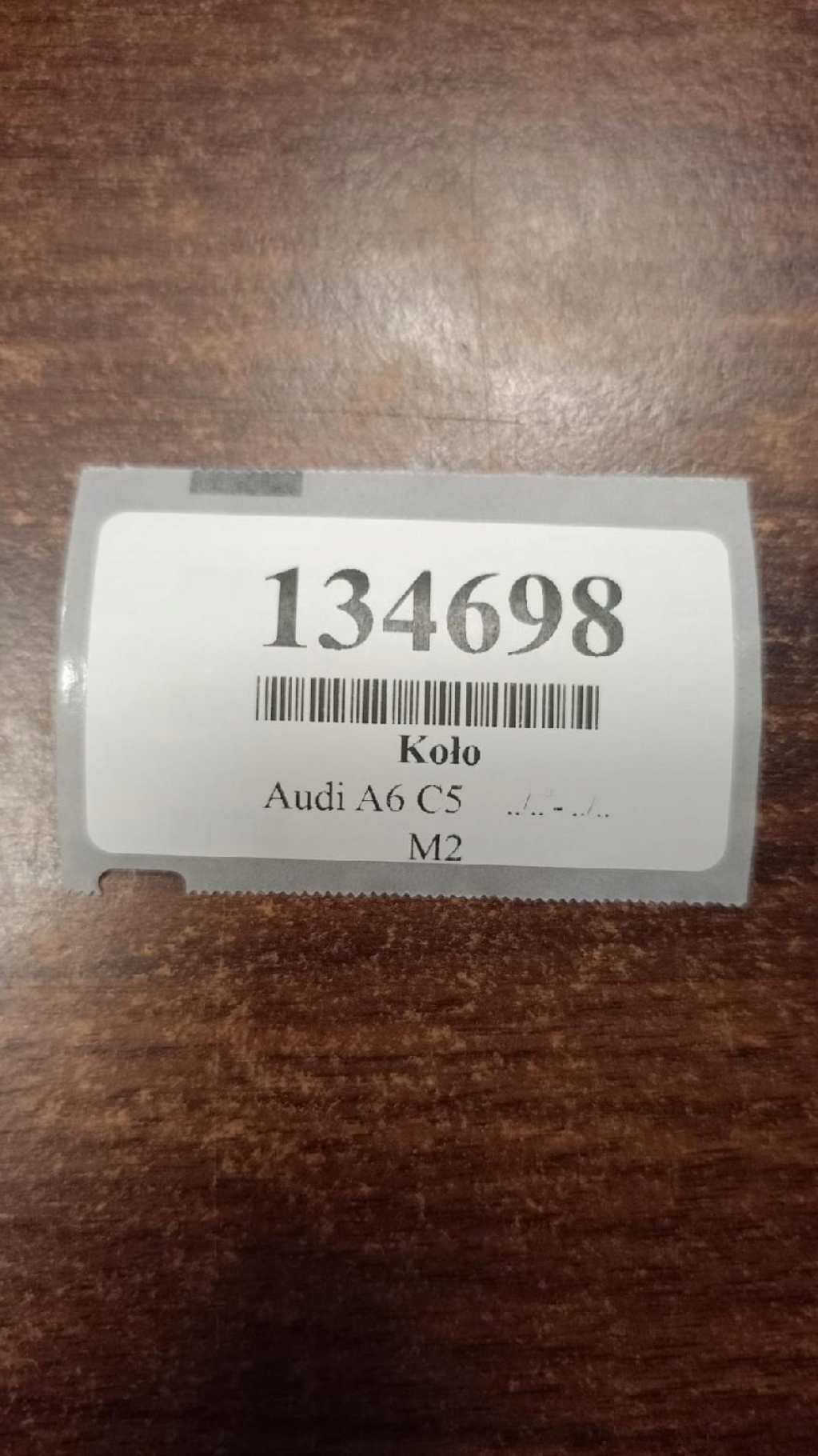 disk stalowa Audi OE 7.5" x 16" 5x112