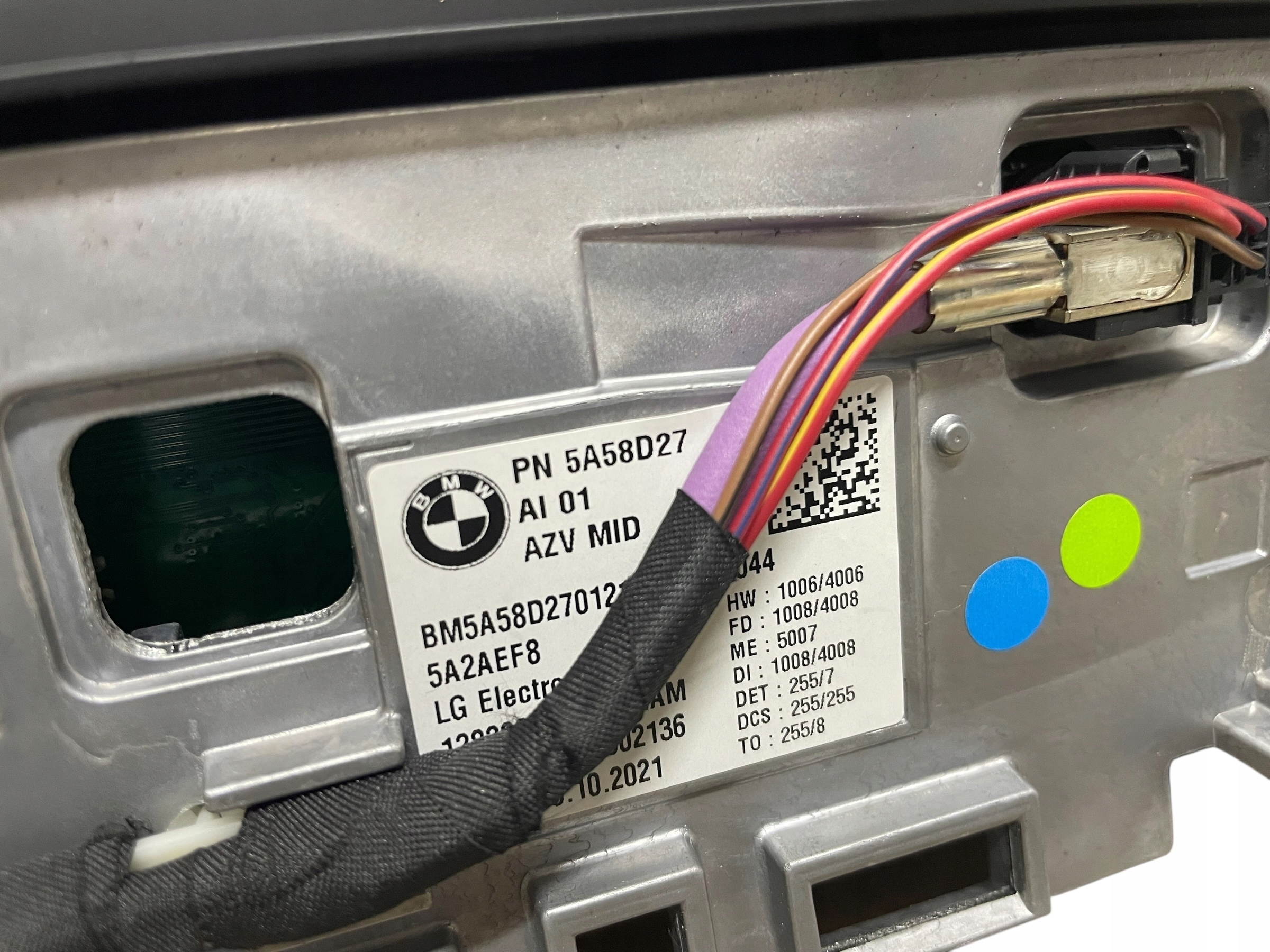 display MONITOR dials BMW 2 U06 X1 U11 6.178 KM