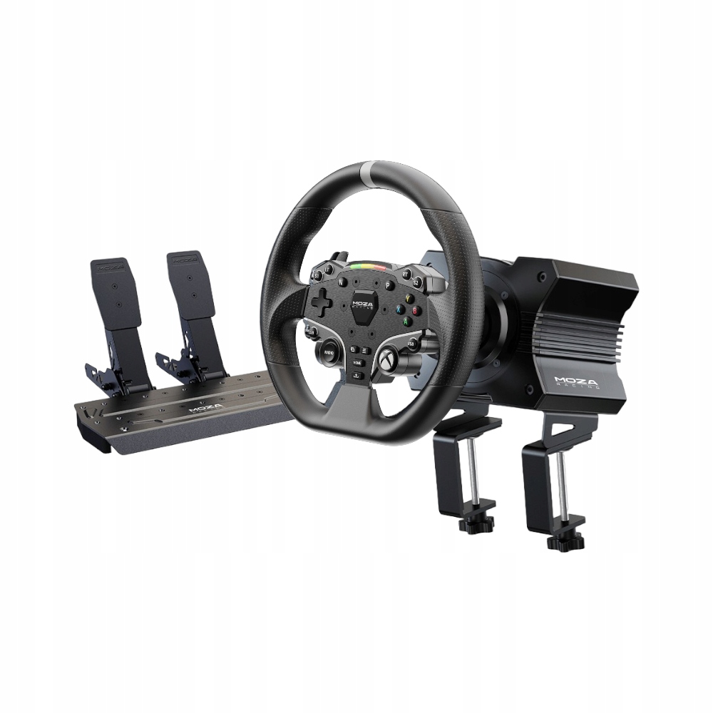 Zestaw dwupedałowy MOZA R5 Xbox / PC z kierownicą ESX