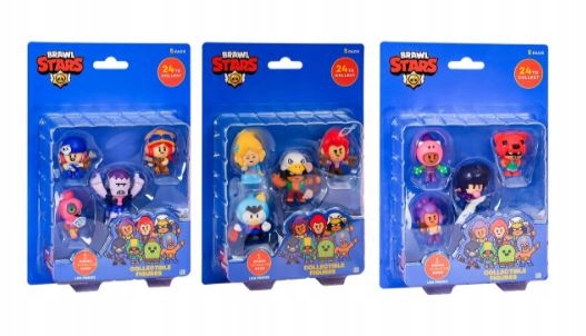 

Brawl Stars zestaw 5 figurek