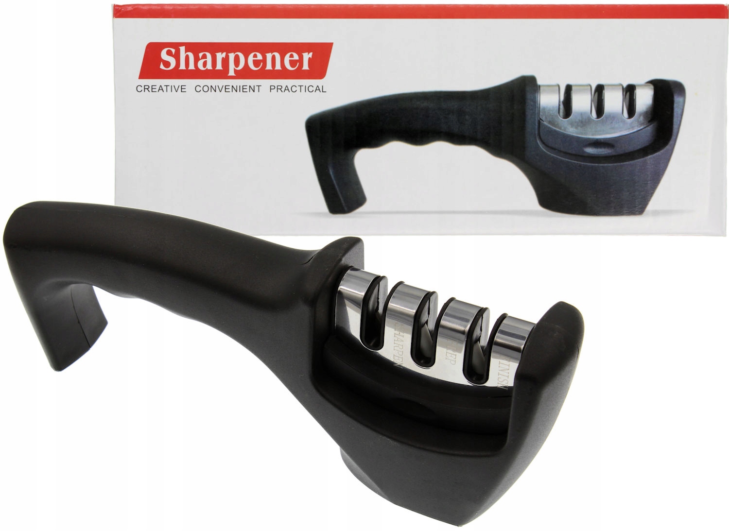 

Ostrzałka do Noży Kuchennych 3w1 Trójfazowa Osełka