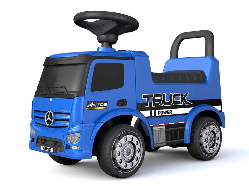 

Jeździk Mercedes Truck Pchacz Chodzik Światła Led