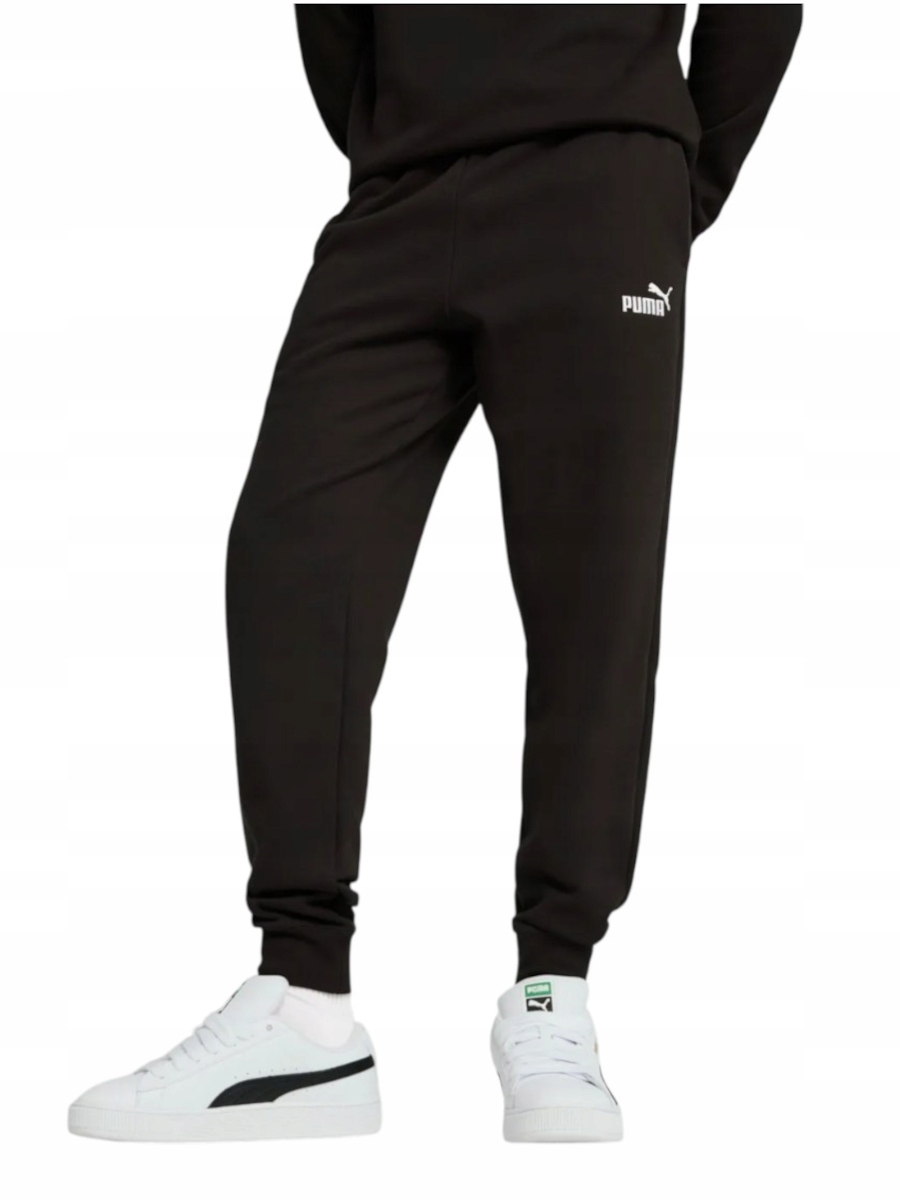 Sportovní kalhoty Puma pánské 682606-01 černé bavlněné tepláky XL