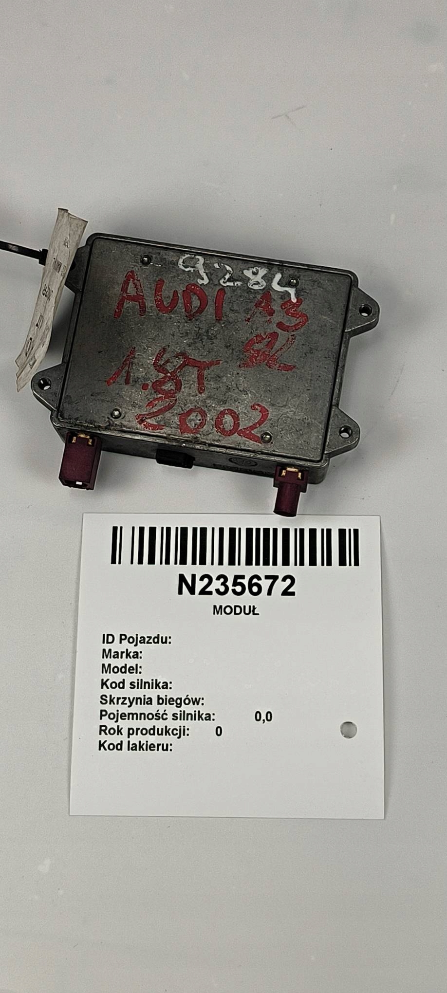 amplifier ANTENY 8E0035456 AUDI A6 C5