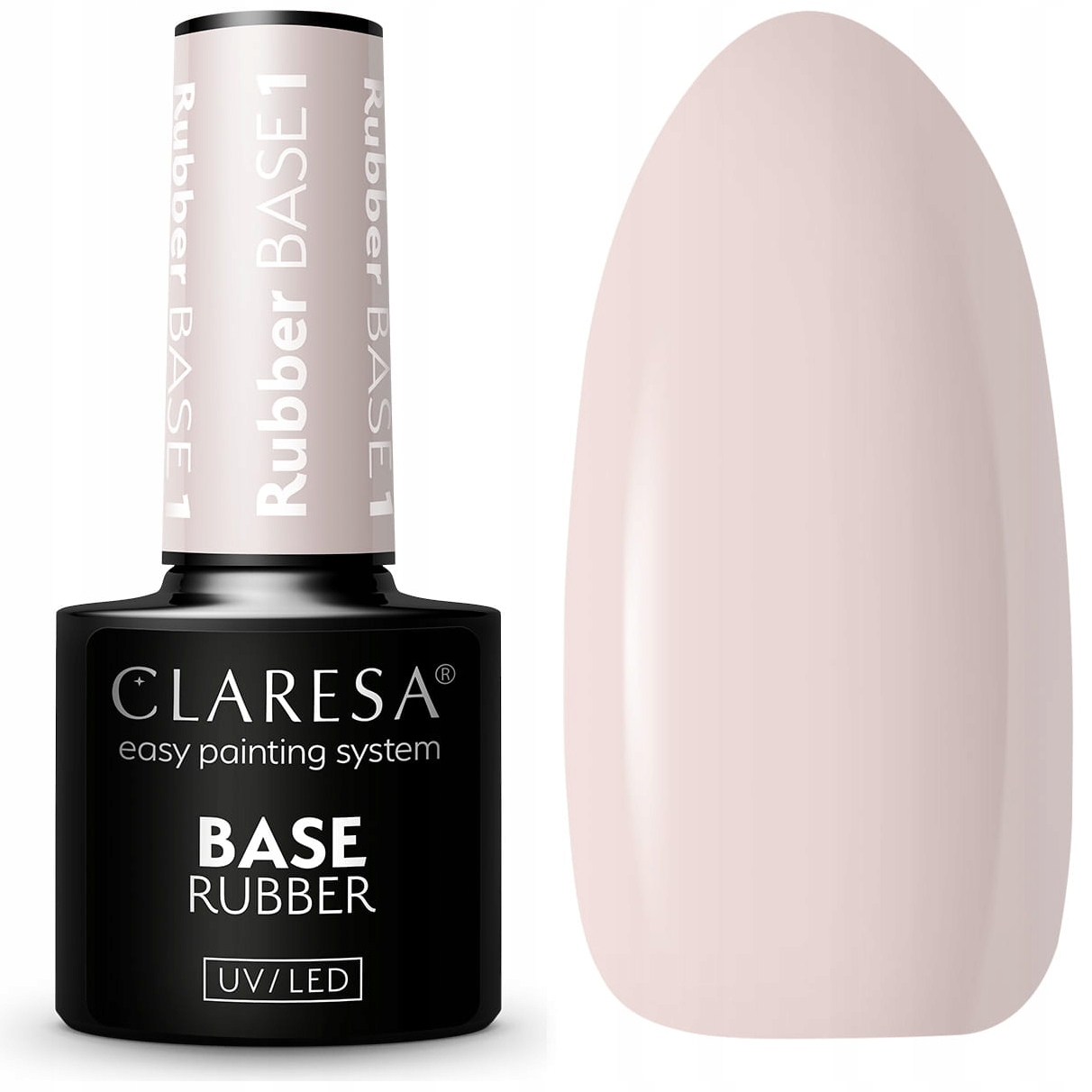 Claresa Baza Rubber 1 hybrydowa do paznokci UV/LED