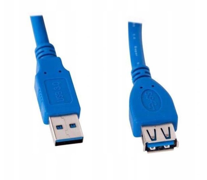 Predlžovací Kábel Usb 3.0 Samica – Samica A-a (m-f) – 1,8 Metra
