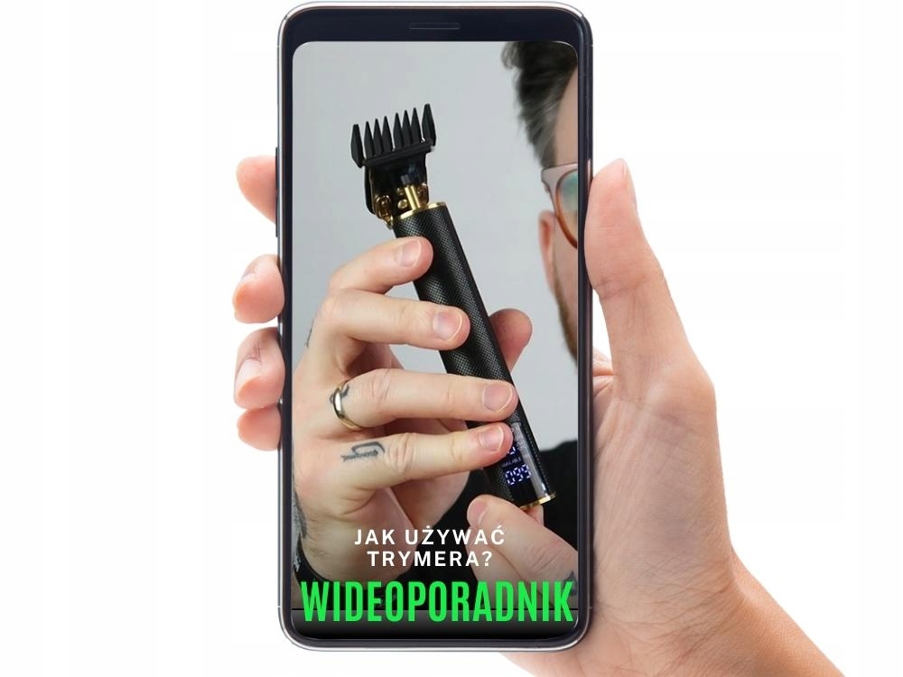 MASZYNKA TRYMER DO STRZYŻENIA GOLENIA WŁOSÓW BRODY ALPHA Marka Alpha