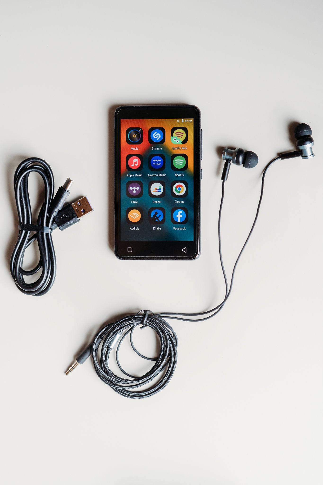 Odtwarzacz MP3 Spotify Wi-Fi Bluetooth Android ekran dotykowy HiFi dźwięk Marka inna