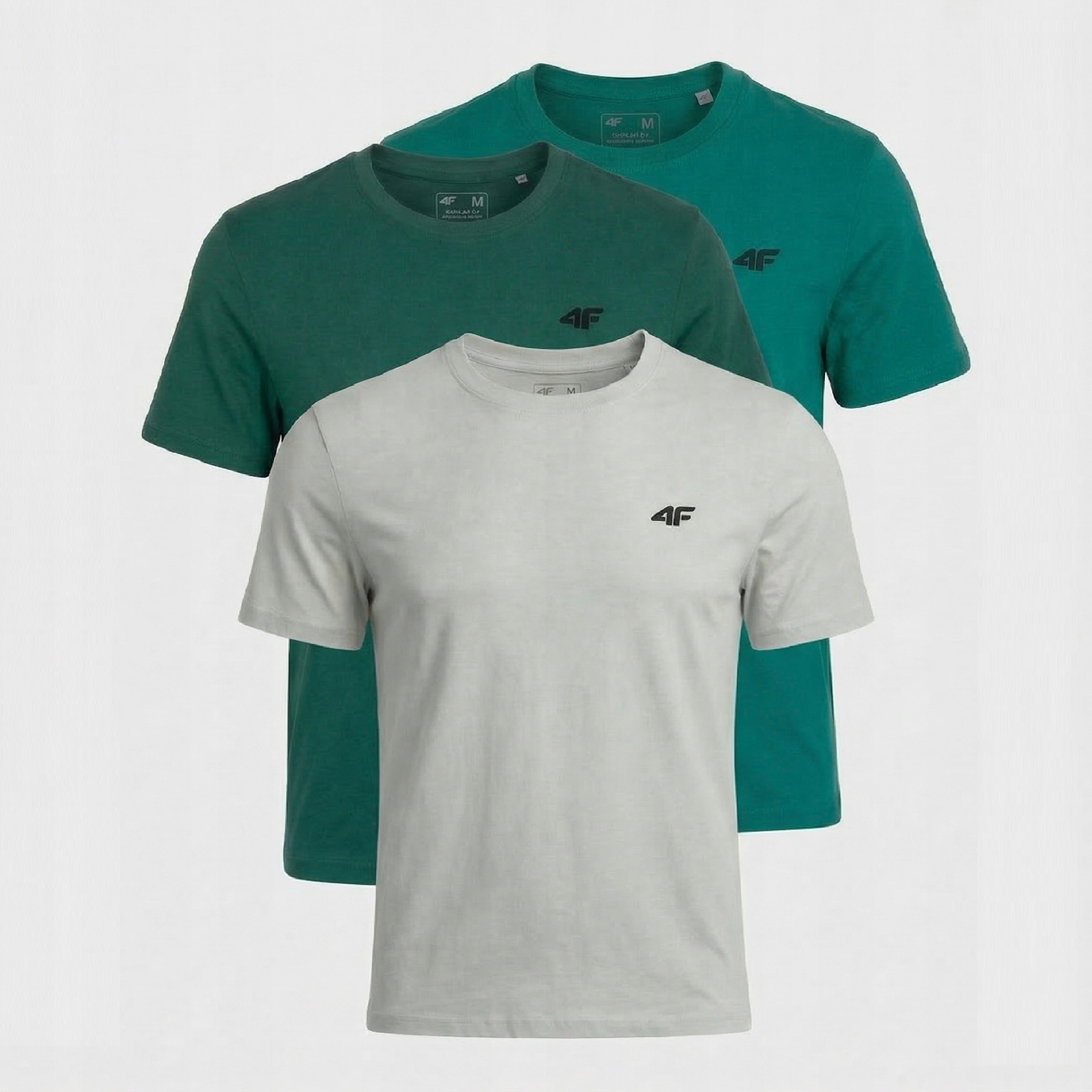 Tričko Pánské Limitované 4F Tričko Komplet Set 3 Kusů M M3948 SS26