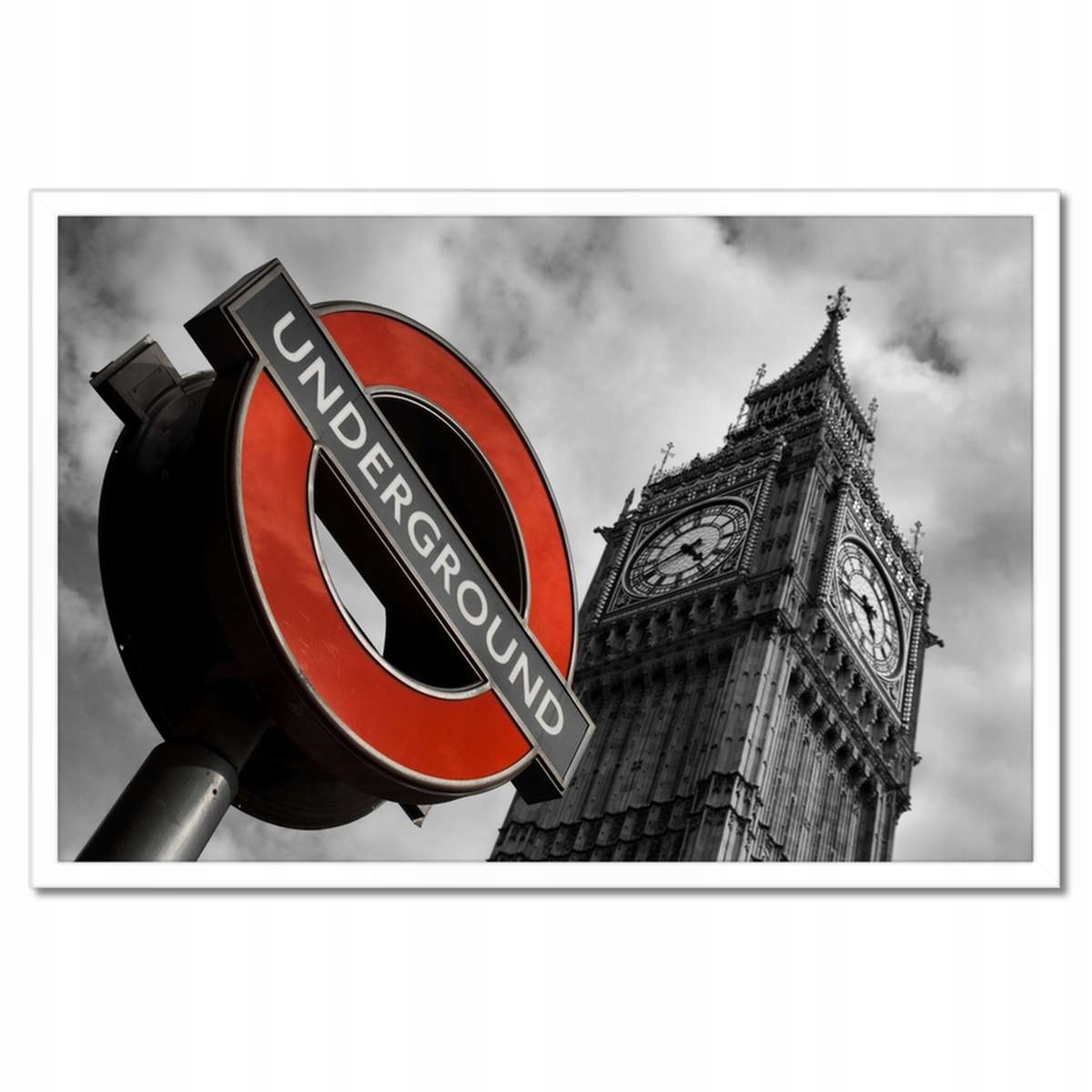 Plakáty v rámu 60x40 Znak London Podzemí