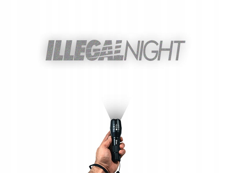 ILLEGALNIGHT - Naklejka na samochód na auto ODBLASKOWA Producent Inny