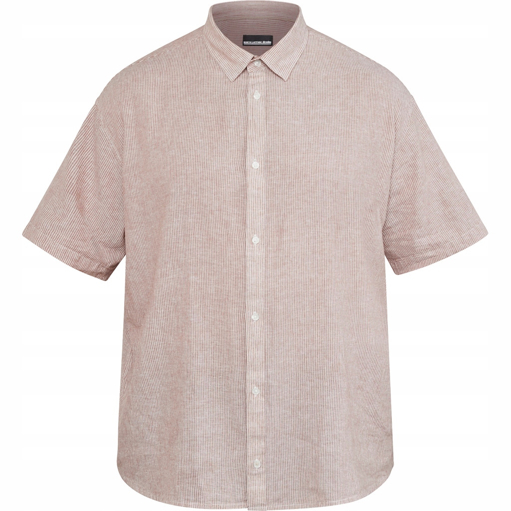 Velká lněná pánská košile North Latitude velké velikosti 6XL