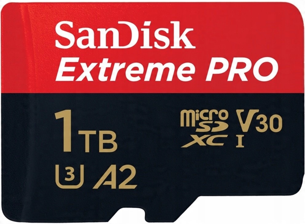

Karta microSD SanDisk Extreme Pro 1TB 200MB/s