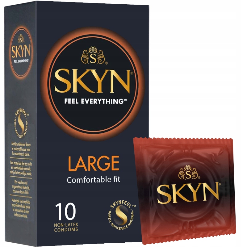 

Prezerwatywy Skyn Large nielateksowe większe 10szt