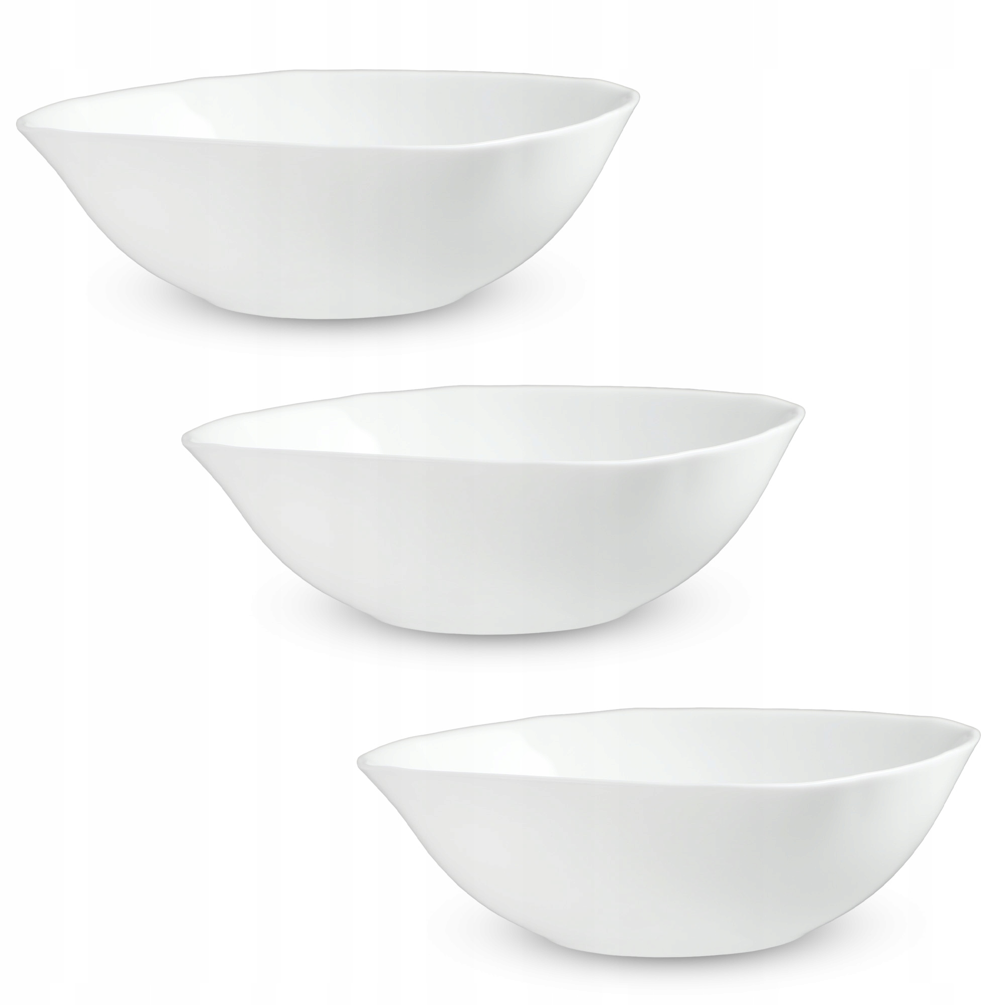 

Kadax Salaterka Miska 19cm Do Zupy Biała 3szt