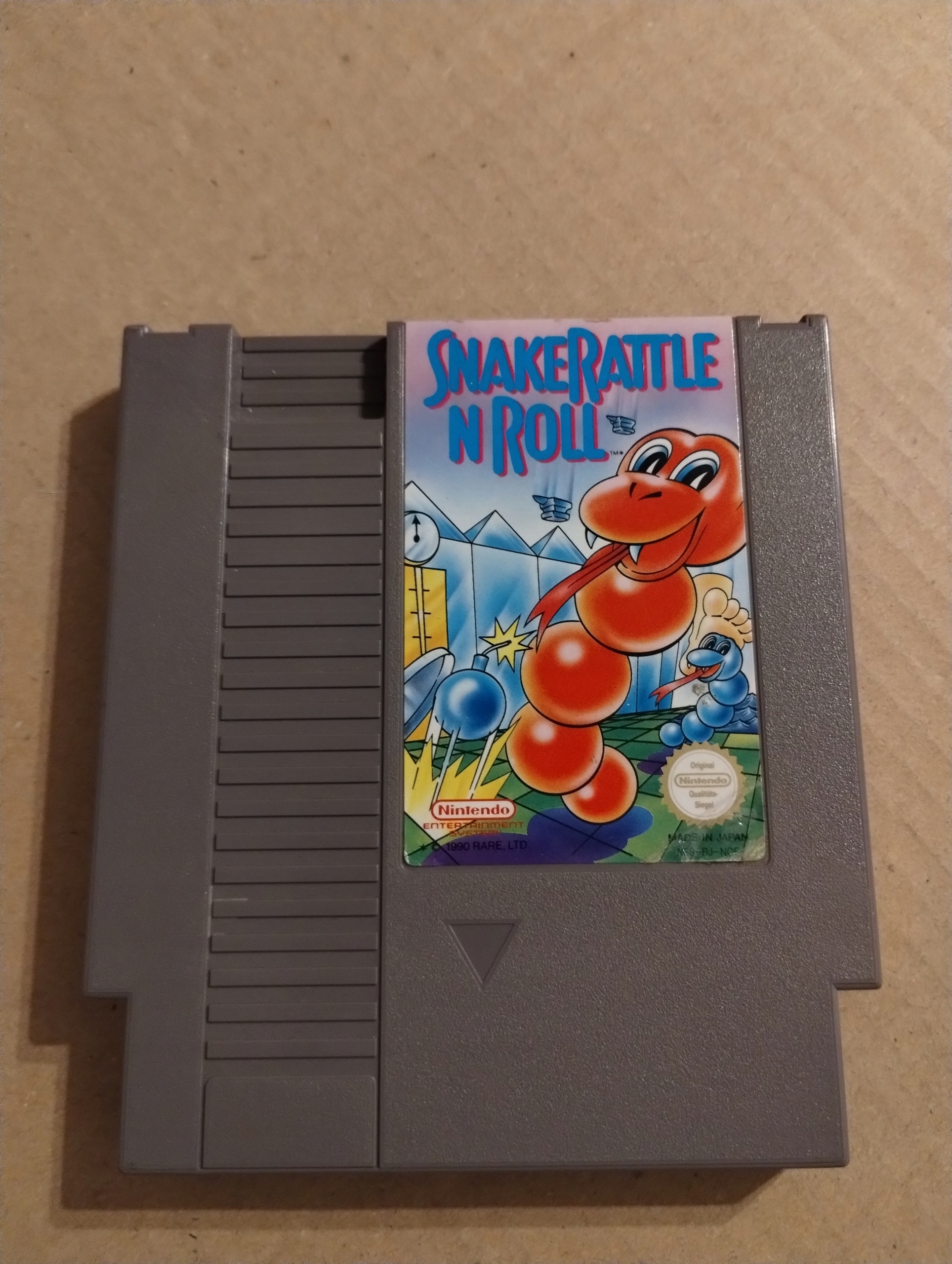 Snake Rattle 'N Roll Nintendo NES pudełkowa