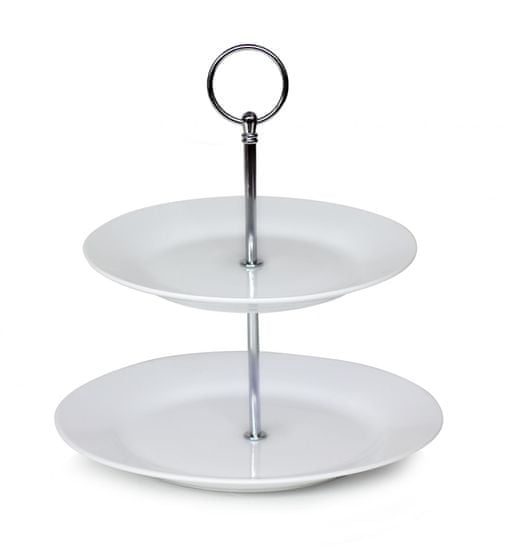 

Patera piętrowa dwupoziomowa porcelanowa 19/23cm