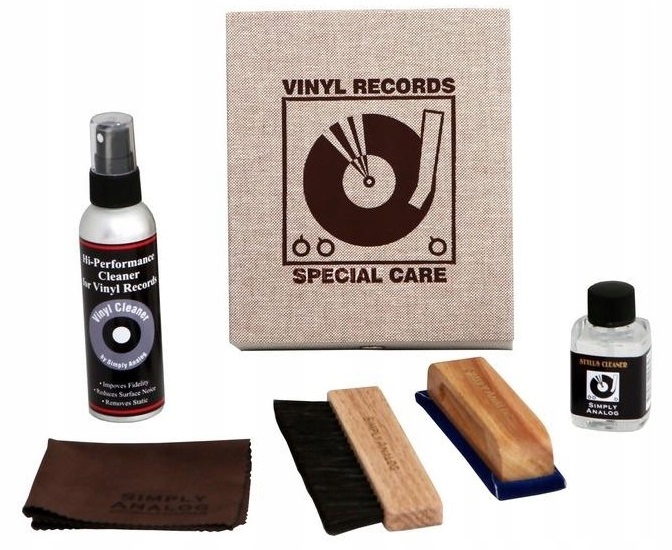 Simply Analog Sada Na Starostlivosť O Gramfón, Dosky