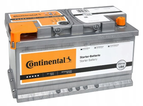 Continental 2800012001280 Start-Stop Batterie 12V 70Ah 650A B13 Batterie  EFB